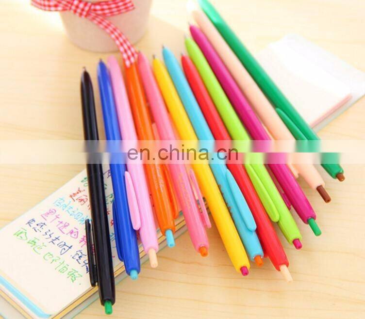 Slim Retractable Gel Ink Pen Multi Colors