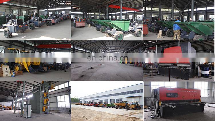 high quality cheaper 4 wheel drive FCY70 Loading capacity 7 tons concrete dumper used for farming