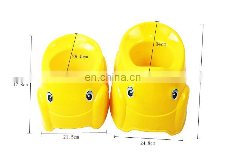 Cartoon potty plastic baby potty baby closestool