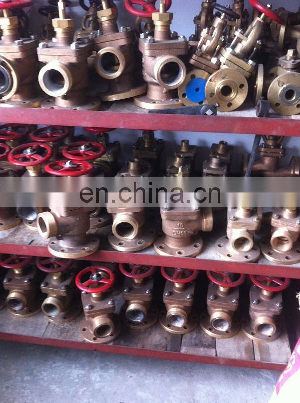 Bronze Flange Connection Marine Suction Sea Valve