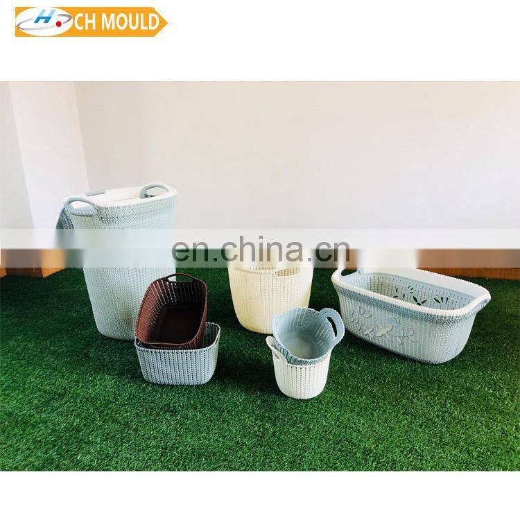 taizhou mould injection basket plastic mold