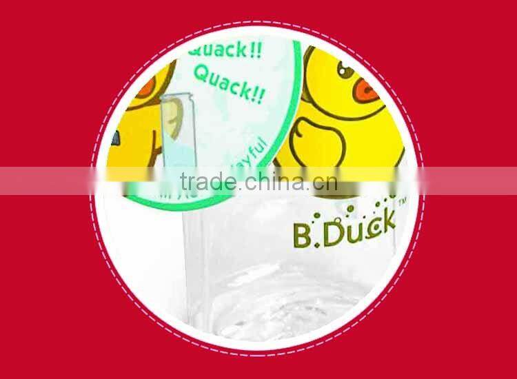 B.Duck factory wholesale plastic football sports drinking water bottles