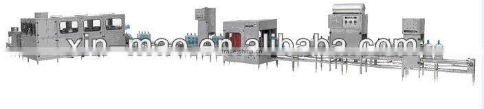 SUS 304 19l barreled pure water filling machine in hot sale
