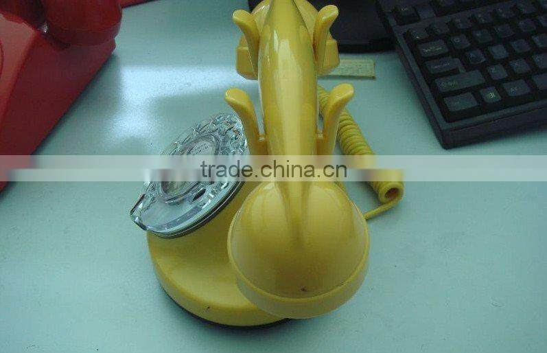 Rotary dial classic telephone