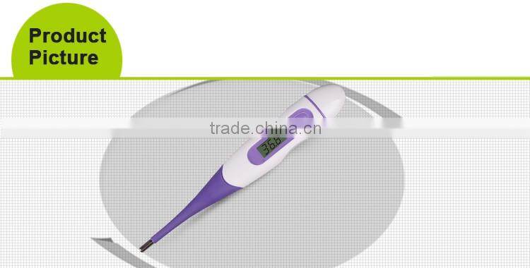 COCET Electronic Digital Thermometer with waterproof flexible instant reading optional