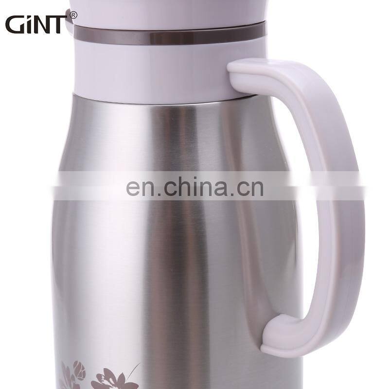 wholesale travelling thermal sample glass handle outdoor custom logo kettle camping stainless steel vacuum flask coffee pot