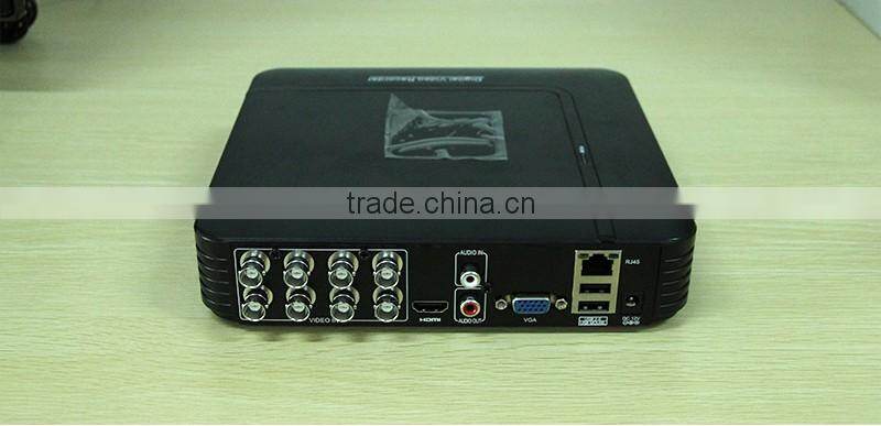 VGA, HDMI HD Display Full Real-time Playback 3in1 Dvr Hvr Nvr 8CH Mini CCTV Analog HD Network Dvr
