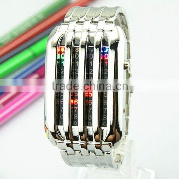 2013 japan iron samurai new latest led watch