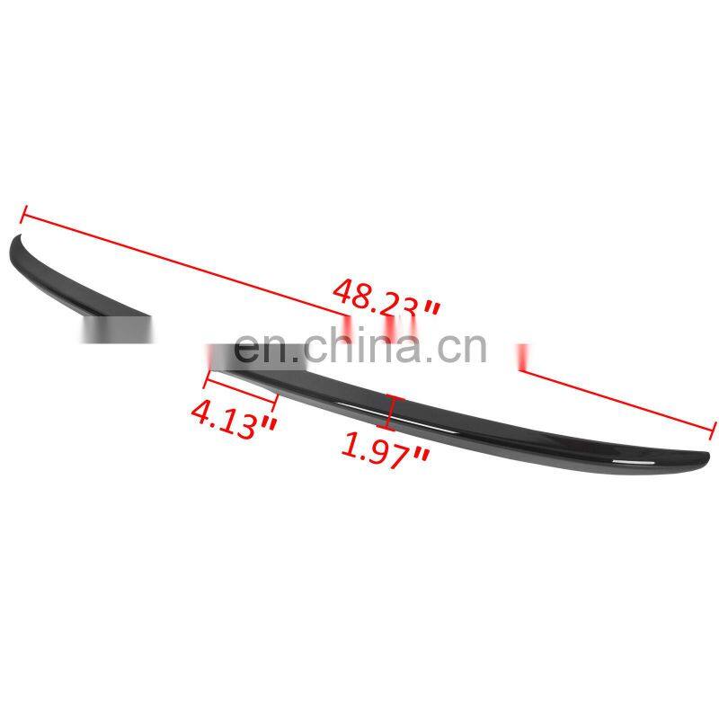 Auto Accessories Car Rear Spoiler Auto Parts Gloss Black Rear Trunk Wing Spoilers For Accord 2013 2017