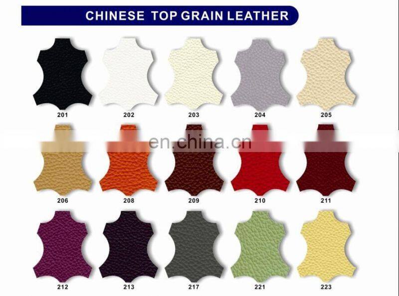 Modern small house Luxury Black genuine leather single seat sofa bed