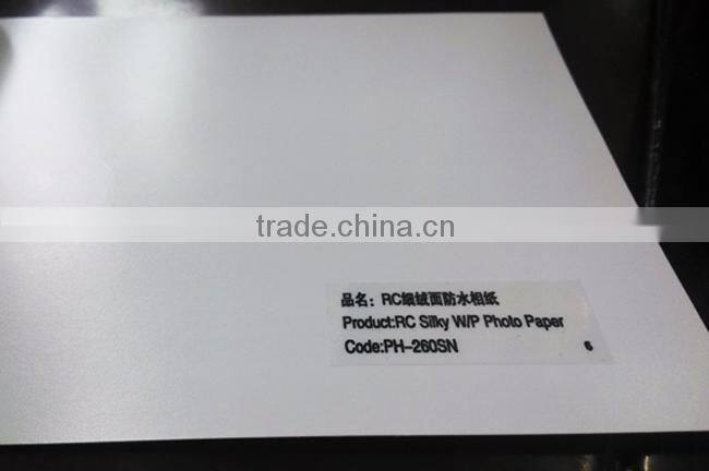 NAISI resin coated waterproof silky inkjet photo paper 270gsm