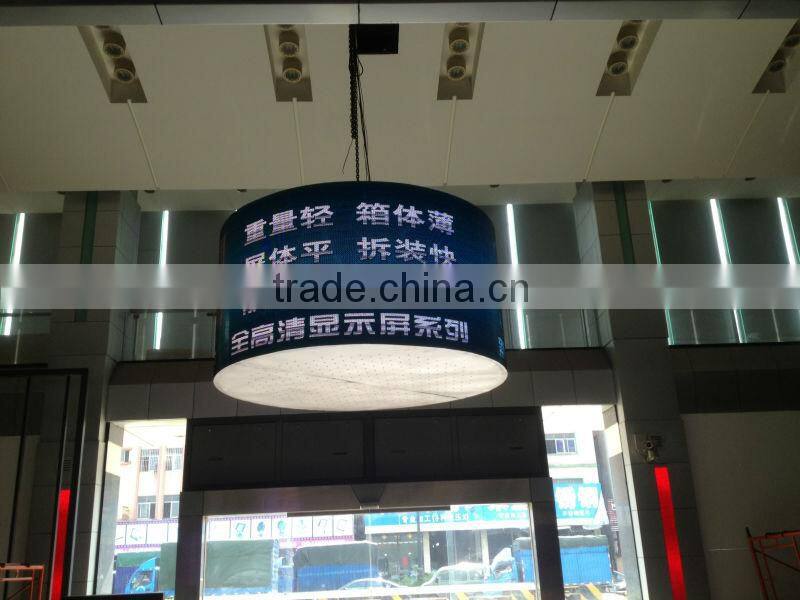 P5 column indoor full color decoration electron led display screen