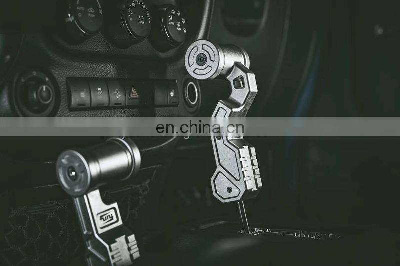 Furyengraver gear lever kits car shift knob handle for Jeep wrangler JK 2007+ shifter  4x4 accessories