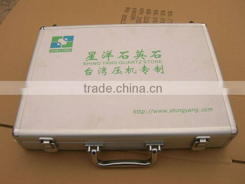 sell well stone display case with lock and key