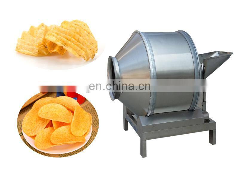 Rotary roller/drum type Seasoning Flavoring machine for snack food