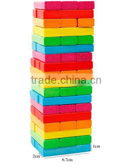education block toy wooden game learning toys math wooden block game toys wood baby child toy wholesale cheap toy building block