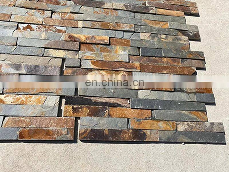 dark brown wall exterior sandstone cladding stone slate_stone natural stone cultures block tile design feature wall