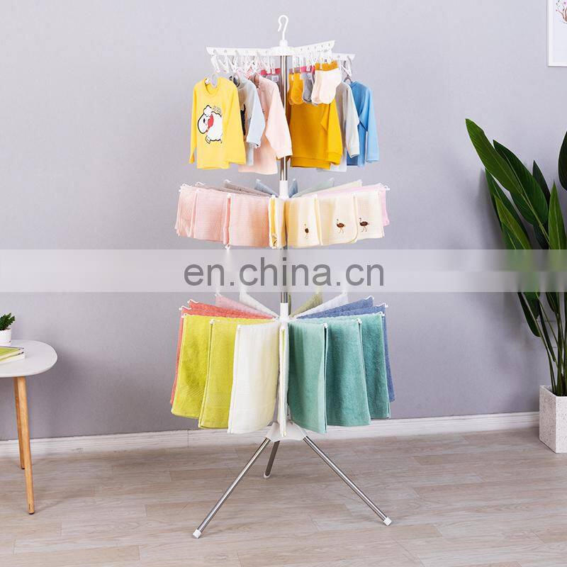 China Factory stand up stainless steel towel rack multi rods