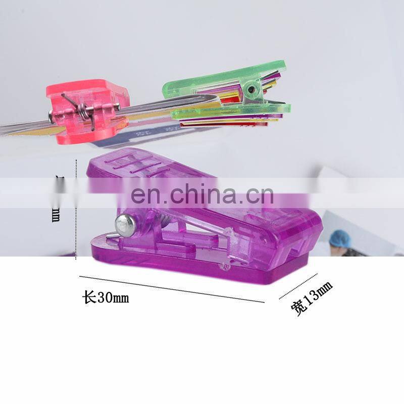 Job Foot Case Multicolor Plastic Clips Hemming Sewing Tools Sewing Accessories