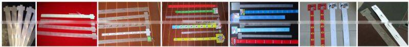 Guangzhou factory plastic display hangers hooks clip strip on sale RYX-CS019