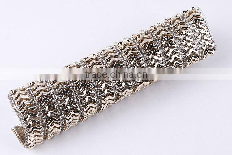 Gold Rhinestone Blanket For Shoes Clothing Rhinestone Stickers