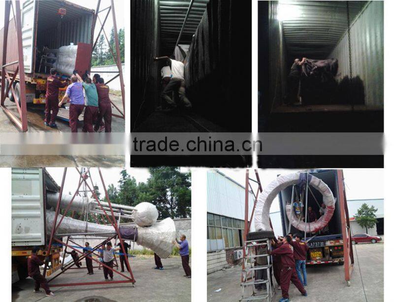 globe world metal sculpture for decoration