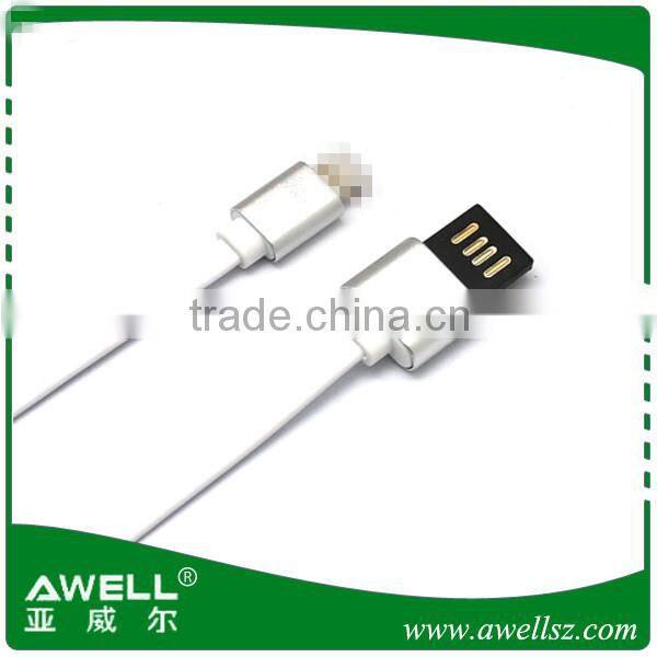 China alibaba braided usb cable for apple iphone 6 ios 8 usb charger cable 1m