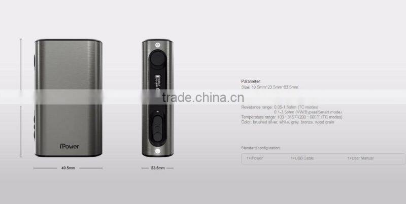 CACUQ Stock offer! Authentic eleaf new vapor mod 5000mah ipower kit