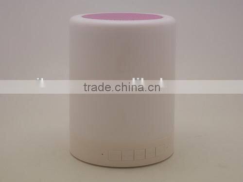 Cylindrical OE-1603 new arrival item alarm clock BLUETOOTH SPEAKER 122MM