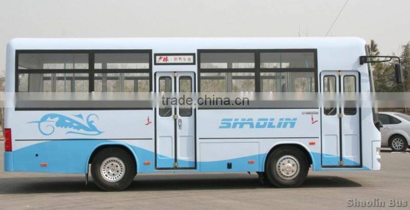 7.4m Rear engine 30 seats city bus with high quality and low price