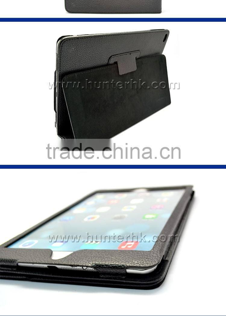 Standable Leather Material Tablet Case For iPad Air