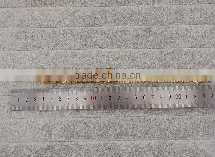 Elegant Italian Gold Plated Jewelry Set For Evening Dress Wholesale