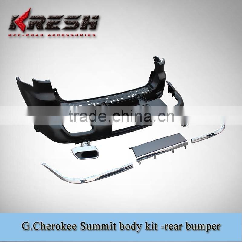 Untility OEM Grand Cherokee summit and SRT8 body kit with Summit style and TEO material