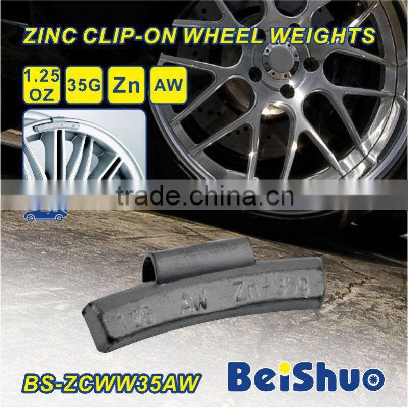 Zinc Clip-on Power Wheel Balancing Weight