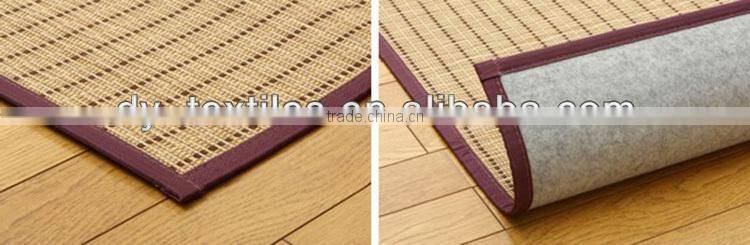 Factory directly provide natural chinese style floor large bamboo mat