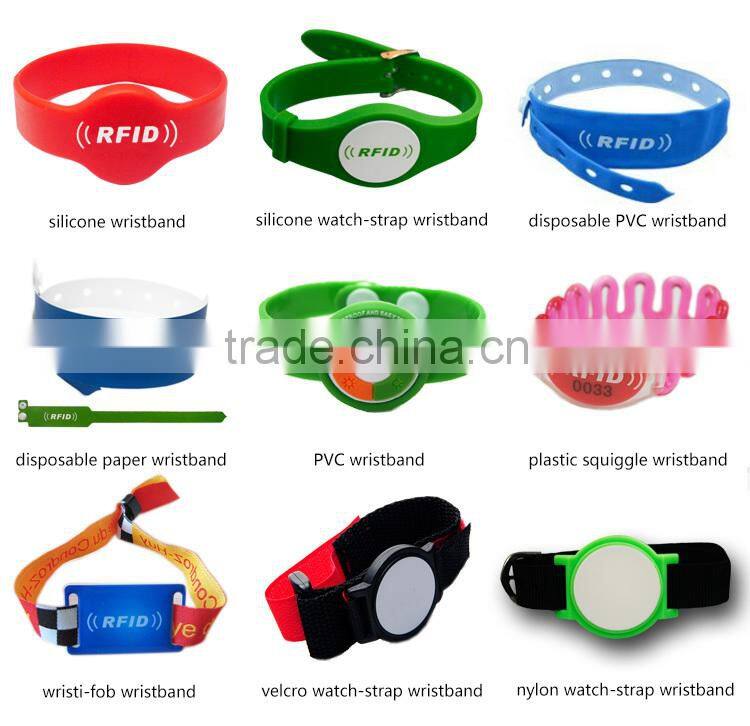 silicone rfid rubber bracelet products