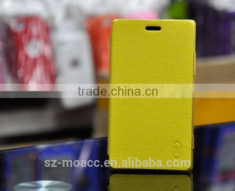 New Arrival flip leather case for nokia lumia 925 flip cover