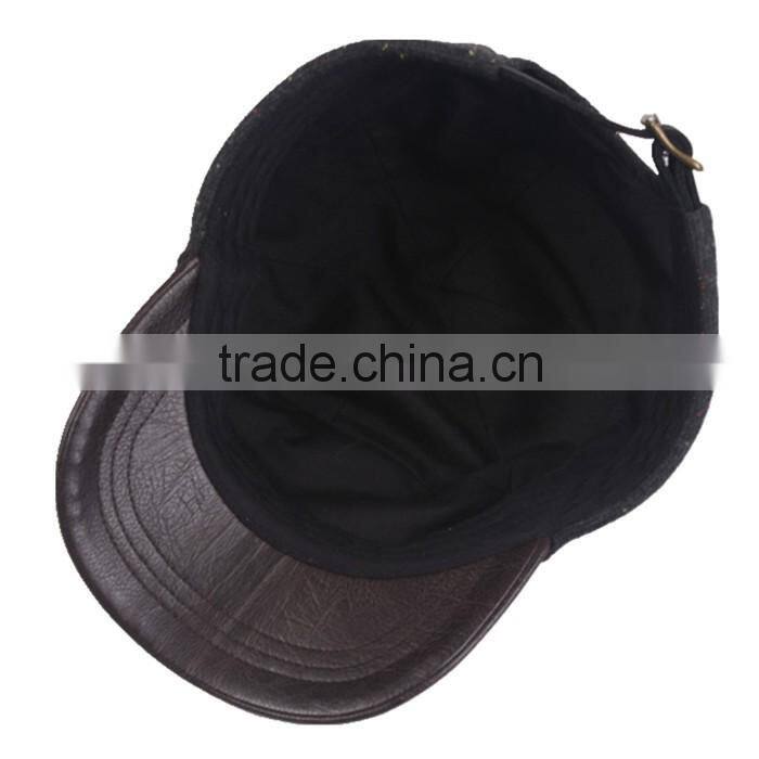 New design high quality custom baseball caps short bill top ball