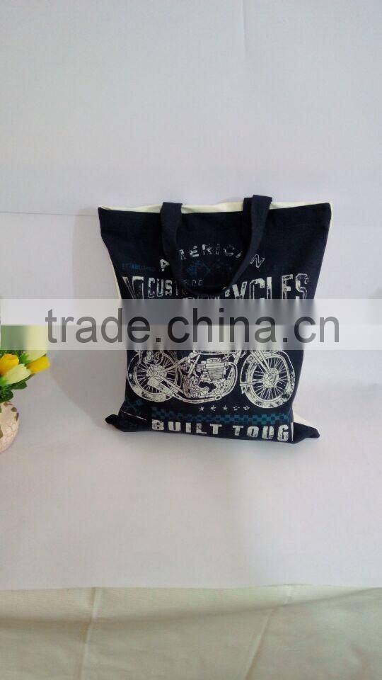 38cm x 44.5cm tow color Cotton Shopping bag