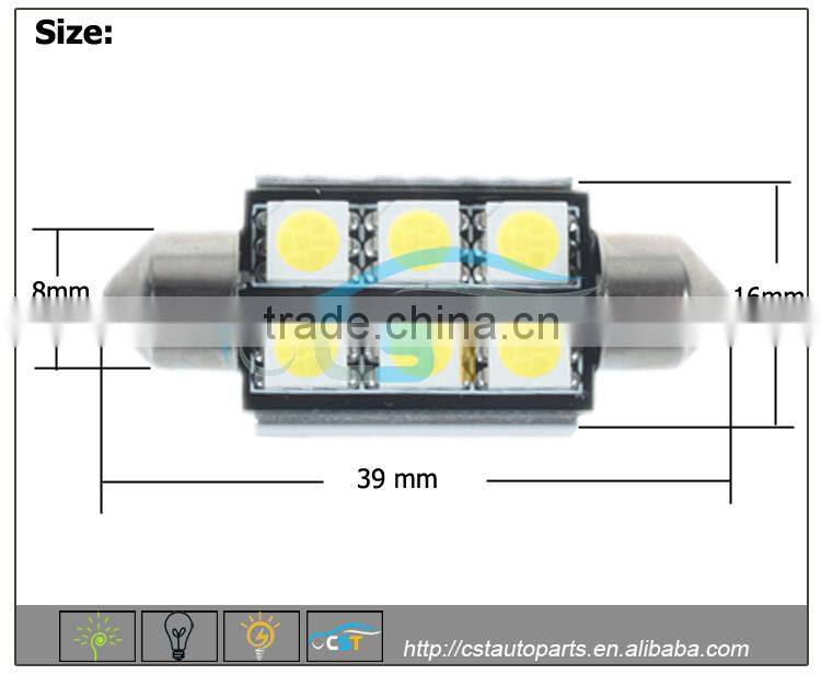 CST CANBUS Festoon 5050 6smd