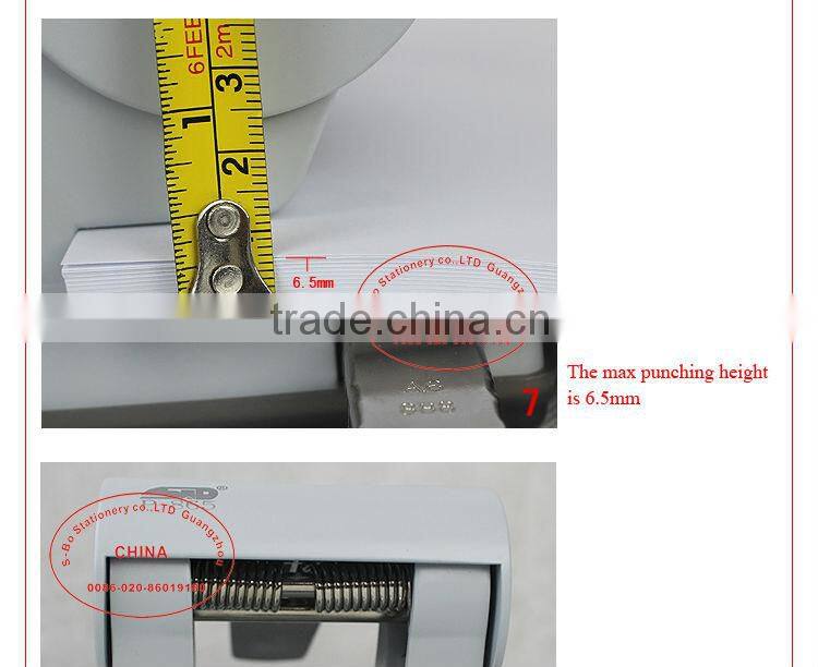 Heavy duty hole punch punch machine