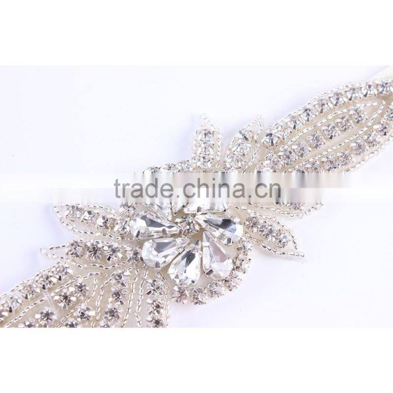 New floral Vintage Rhinestone Headband Baby girl crystal Headband glisten Headband baby hair accessories photo props wh-1813