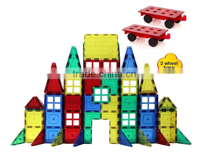 Toys plastic magnetic building blocks, magnetic connect set toys