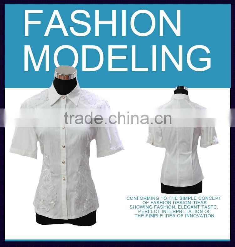 2016 summer Latest women's white t shirts wholesale