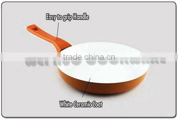 New Design Forged Aluminum Non-Stick Ceramic Frying Pan (WN121)
