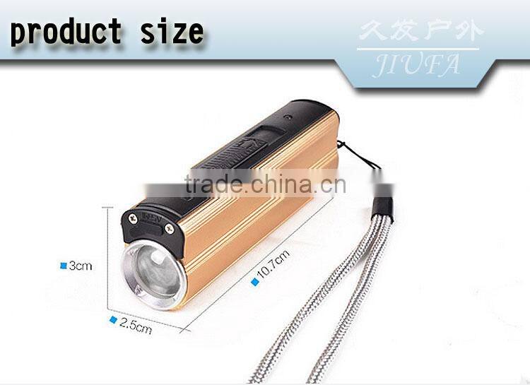 USB Power Bank Mobile Power Cigarette Lighter hunting led rechargeable flashlight