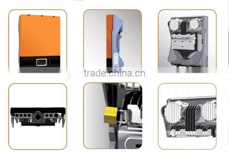Solar photovoltaic single phrase grid-tied inverter 1500W IP65 for home industrial commercial project