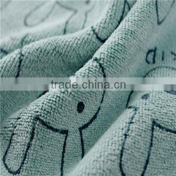 microfiber beach towel Microfiber Sanding Printing Hand Face Square Towel 6141 25*25 Wendy Brand Made in China Gaoyang Town