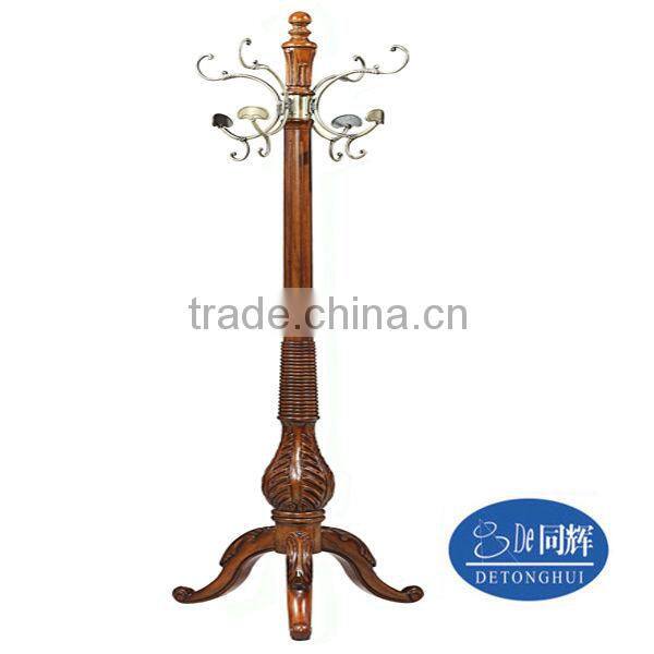 New home furniture wooden clothes rack tree S-12#