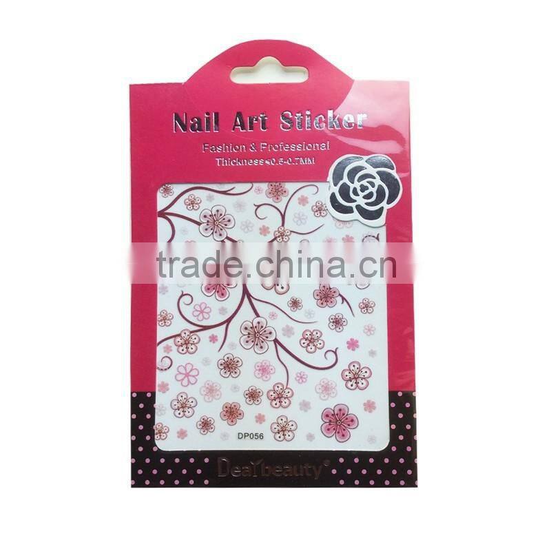 2015 new silver foil nail sticker wholesale nail art stickers
